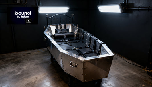 Gothic Coffin Bondage Bed